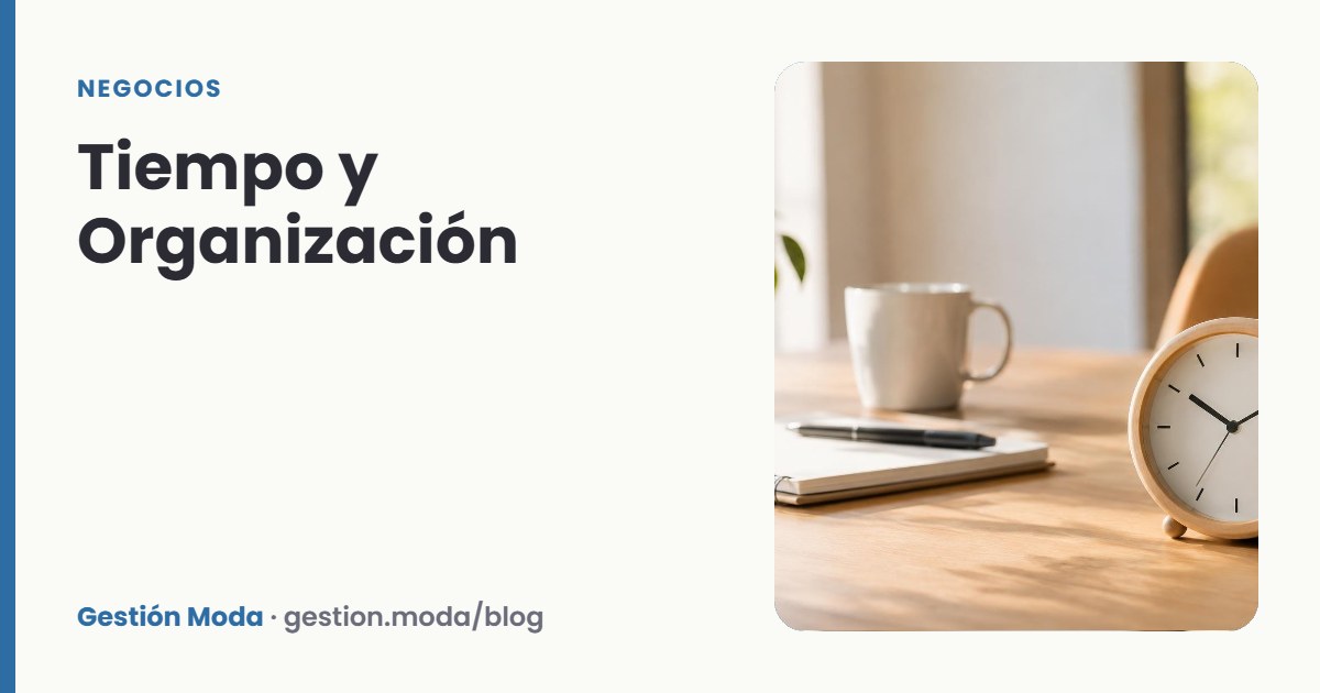 Tiempo y Organización